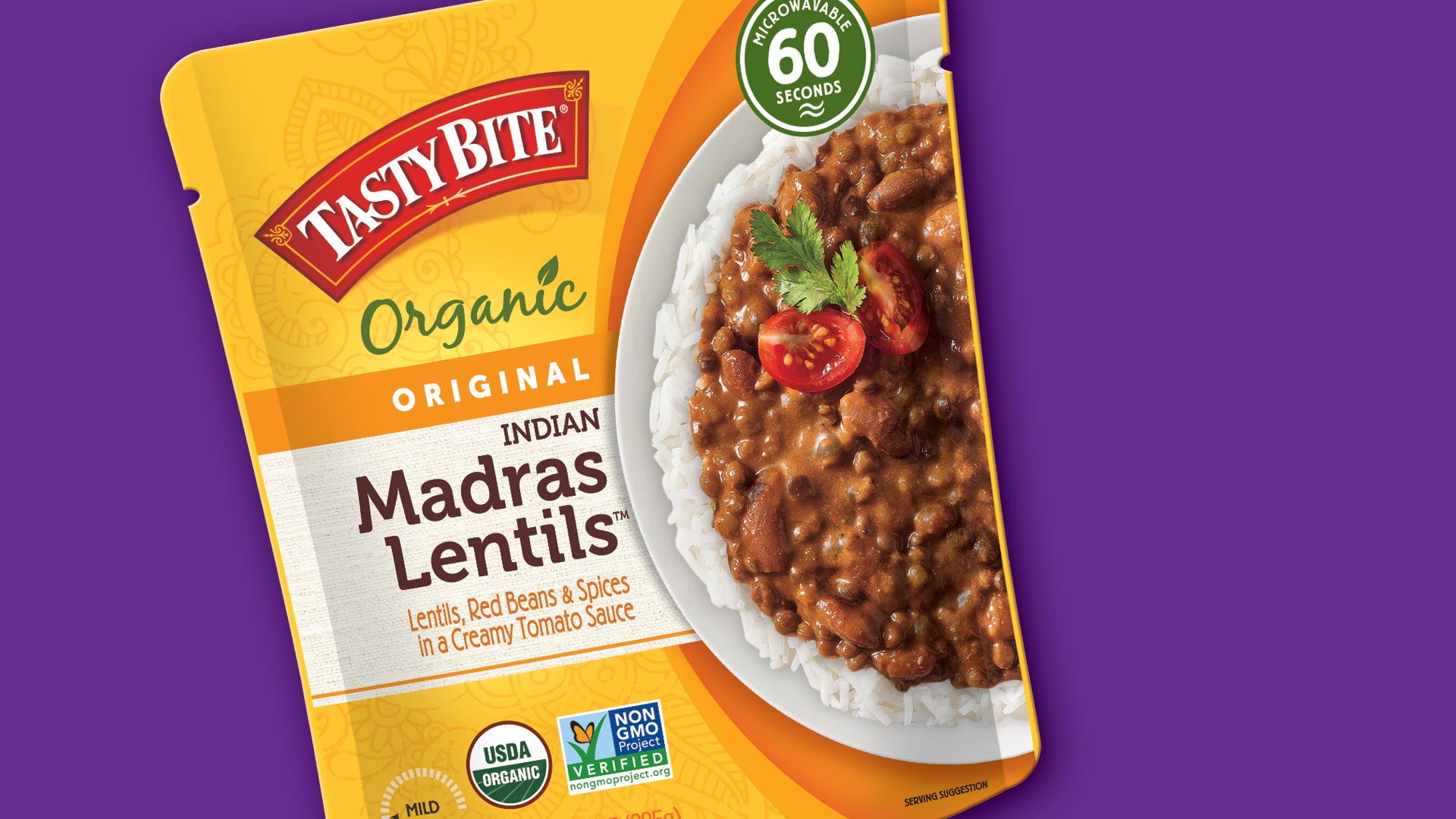 Tasty Bite Organic Madras Lentils