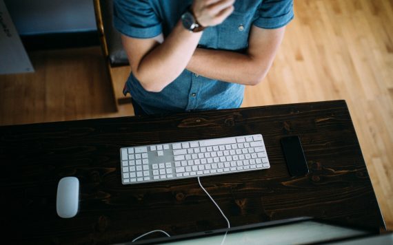 Person at Keyboard