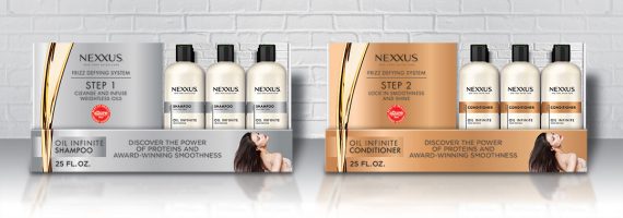 nexxus shelf displays