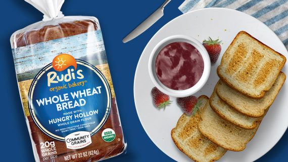 rudi's organic bakery community grains hungry hallow whole wheat