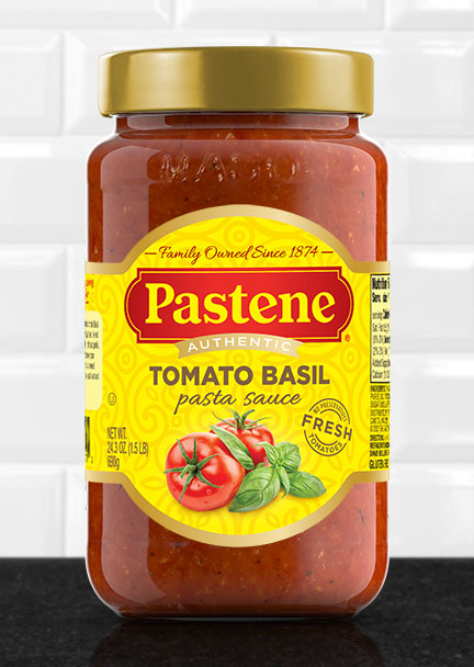 Pastene Tomato Basil Pasta Sauce