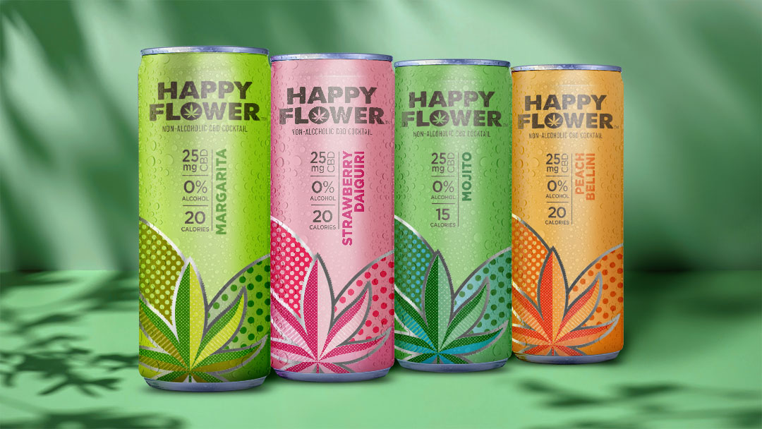 Happy Flower Cans