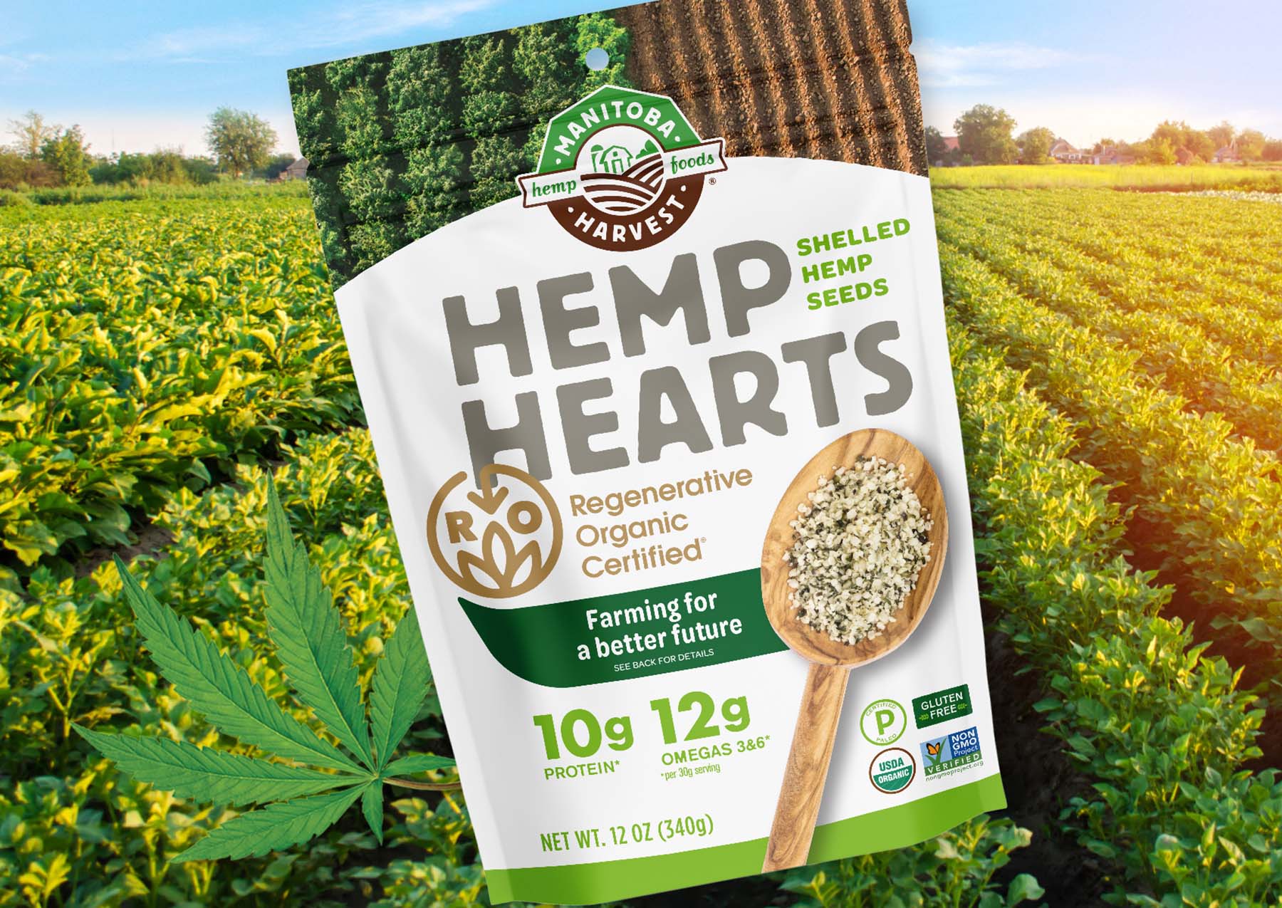 Manitoba Harvest Regenerative Hemp Hearts package