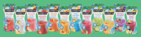 Dailys' frozen tropical cocktails line