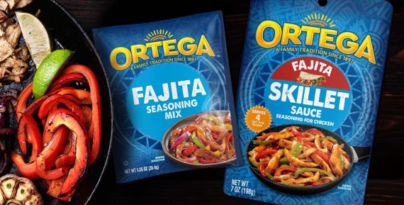 Ortega Fajita Seasoning and Skillet Sauces