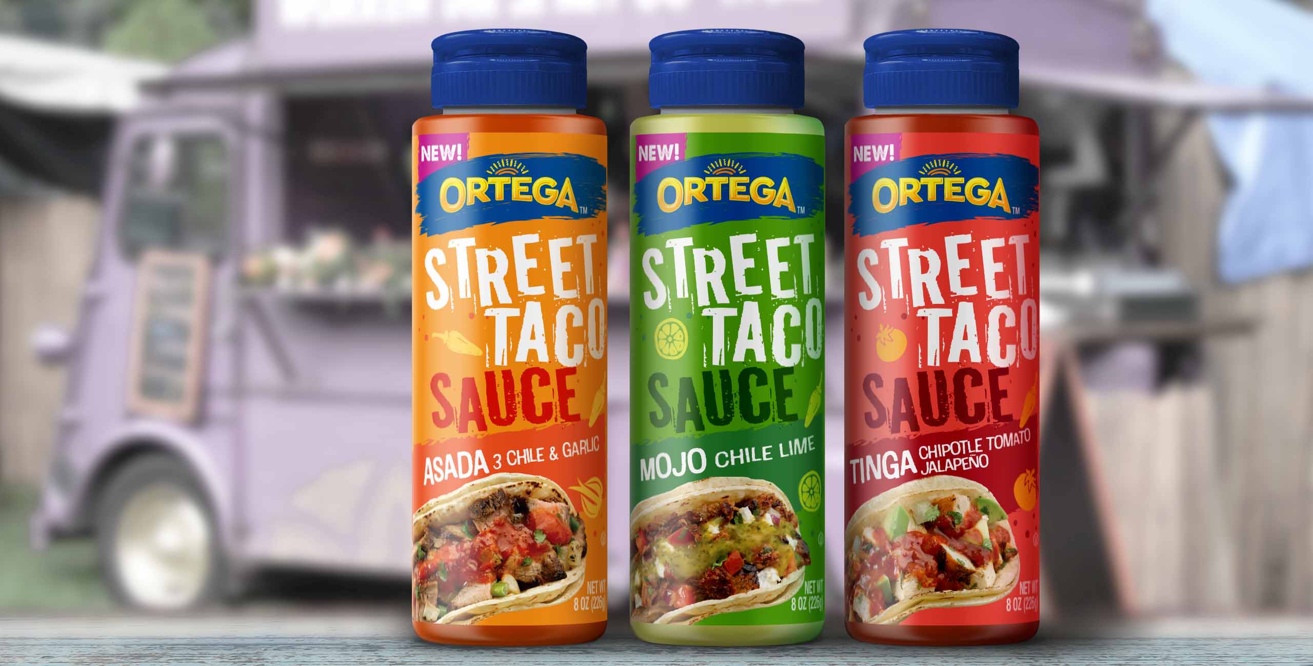 Ortega Street Taco Sauces