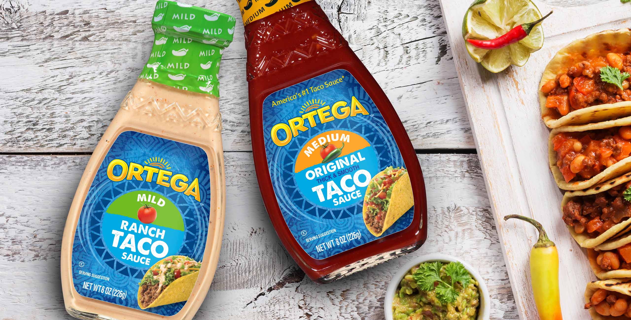 Ortega Taco Sauces