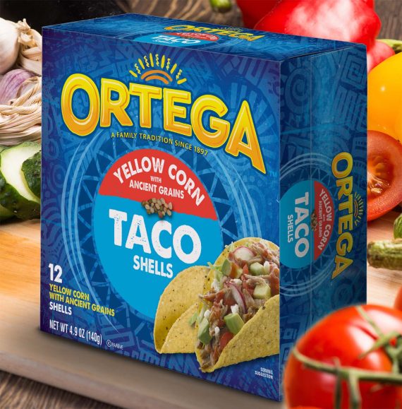 Ortega Yellow Corn Ancient Grains Taco Shells