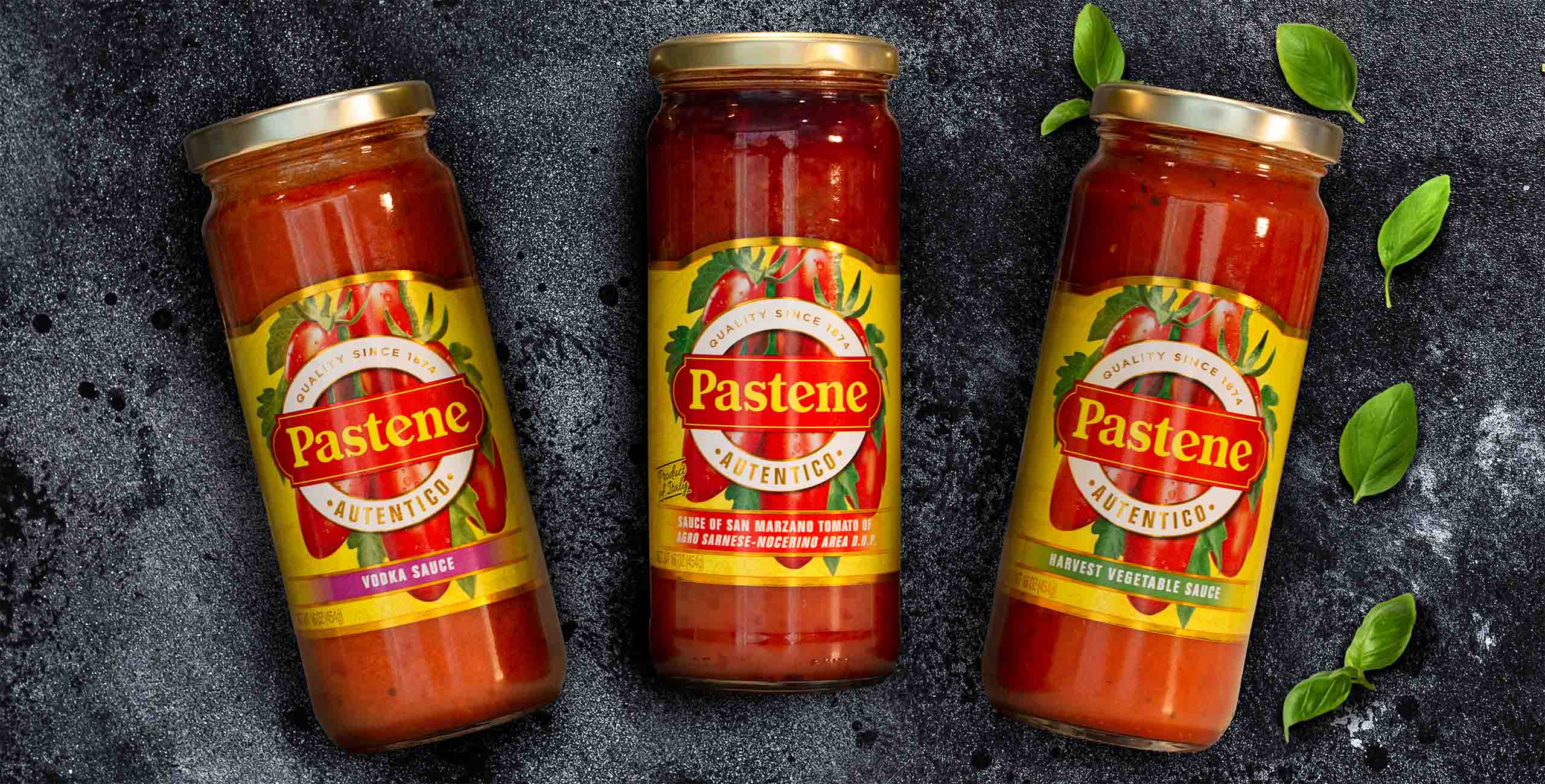 Pastene Autentico premium tomato sauce