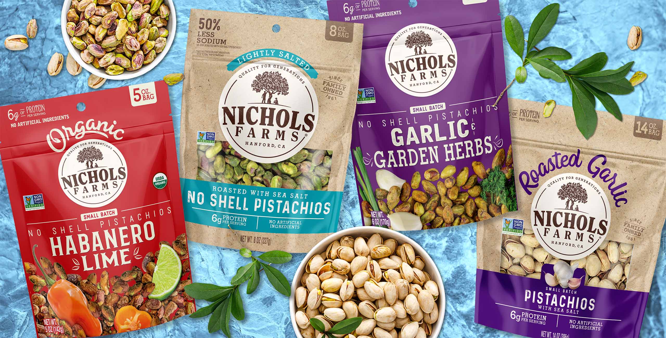 Nichols Farms Flavored Products